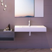 Lavatorio Para Banheiro e Lavabo Minimalista 100cm Rodes